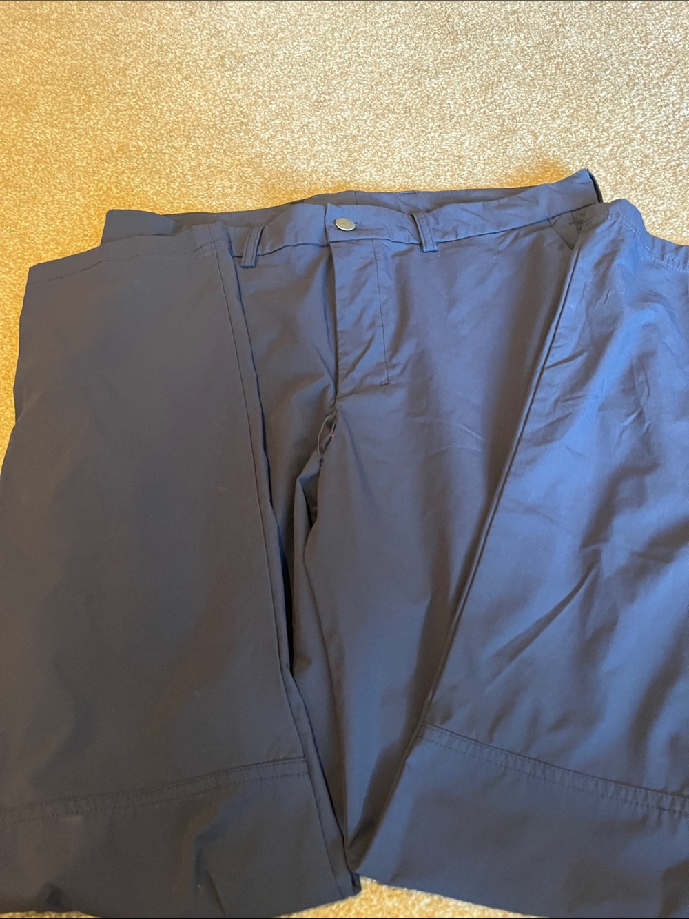 Calvin Klein Men's Navy Blue Performance Chinos - Picture 3 of 5